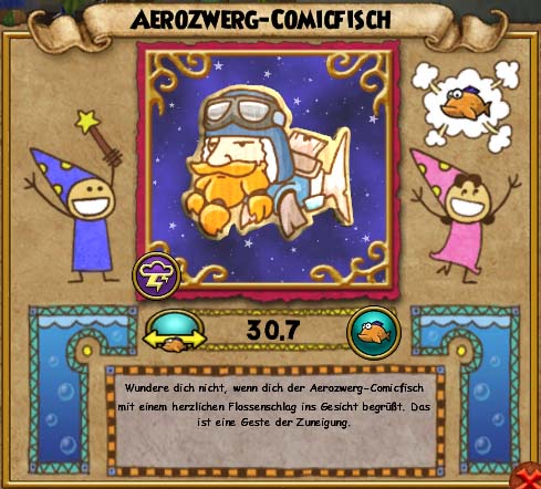 Aerozwerg-Comicfisch aerozwerg-Comicfisch
