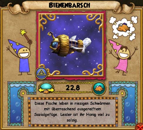 Bienenbarsch bienenbarschWeitere Sturm-Fische in diesem Gebiet: