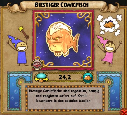 Biestiger Comifisch biestiger comicfisch