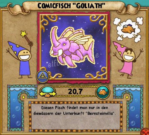 Comicfisch "Goliath" comicfisch "Goliath"