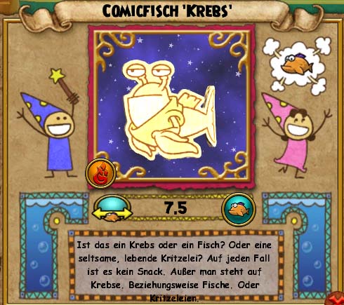 Comicfisch Krebs comicfisch krebs