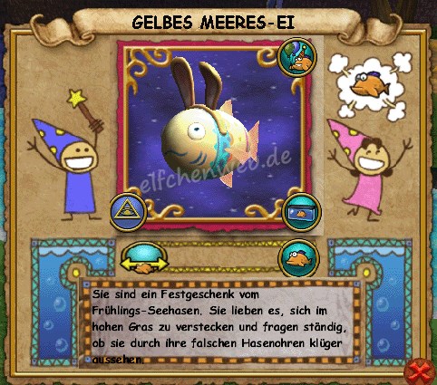 gelbes Meeres-Ei