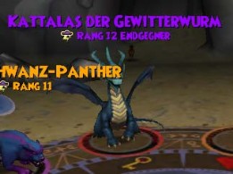 kattalas der Gewitterwurm