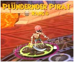 Plündernder Pirat plündernder Pirat