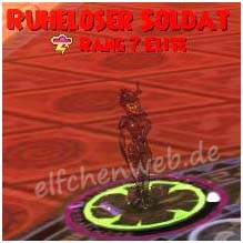 ruheloser Soldat