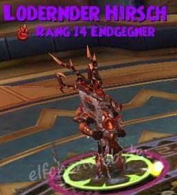Lodernder Hirsch lodernder hirsch