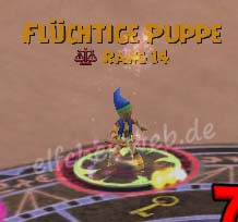 Flüchtige Puppe flüchtige Puppe