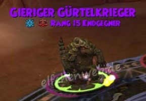 Gieriger Gürtelkrieger gieriger Gürtelkrieger