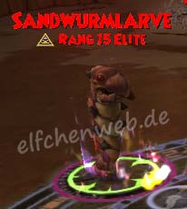 Sandwurmlarve sandwurmlarve