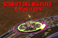 Schrift des Rätsels schrift des Rätsels