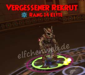 Vergessener Rekrut vergessener Rekrut