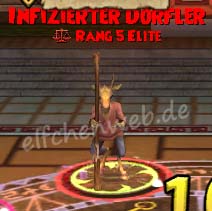 Infizierter Dörfler infizierter Dörfler