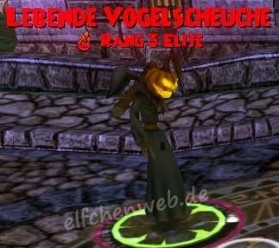 Lebende Vogelscheuche lebende vogelscheuche
