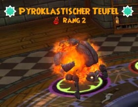 pyroklastischer Teufel