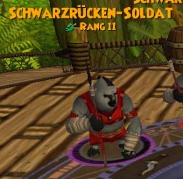Schwarzrücken-Soldat schwarzrücken-Soldat