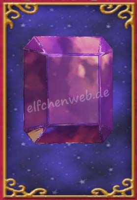 milchiger Block-Amethyst