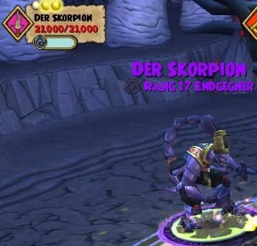 Der Skorpion Rang 17 der skorpion rang 17