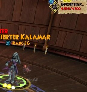Infizierter Kalamar Eis infizierter kalamar eis
