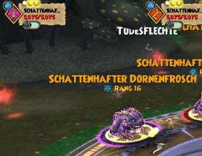 Schattenhafter Dornenfrosch schattenhafter dornenfrosch