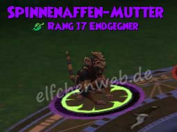 Spinnenaffen-Mutter spinnenaffen-mutter