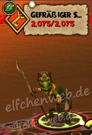 Gefräßiger Spitzzahn gefräßiger Spitzzahn