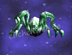 grüne spinne