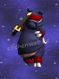 Ninja-Schwein