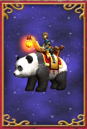 prachtvoller panda