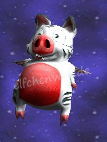 vergnügtes ferkel