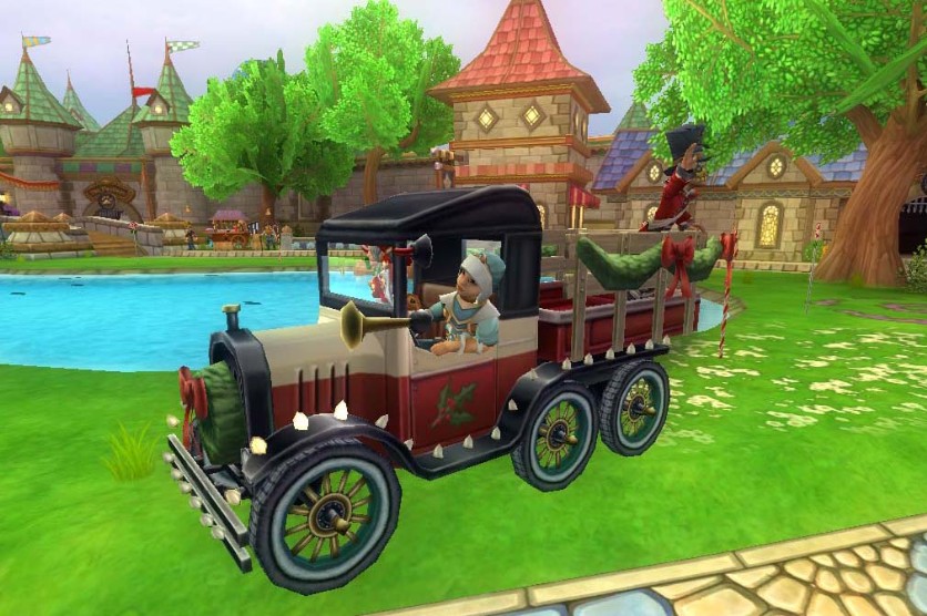 weihnachtsparade-Truck