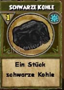 Schwarze Kohle schwarze Kohle