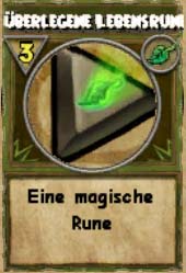 Überlegene Lebensrune überlegene Lebensrune