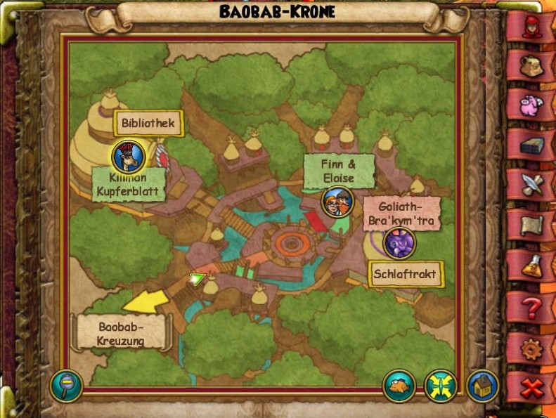Baobab-Krone baobab krone