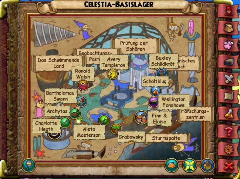 Celestia-Basislager Basislager