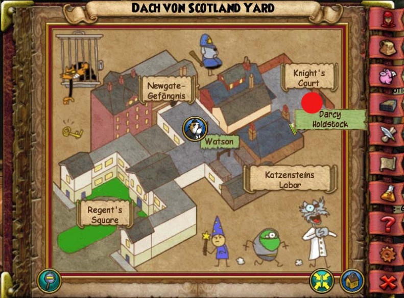 Dach von Scotland Yard Scotland Yard
