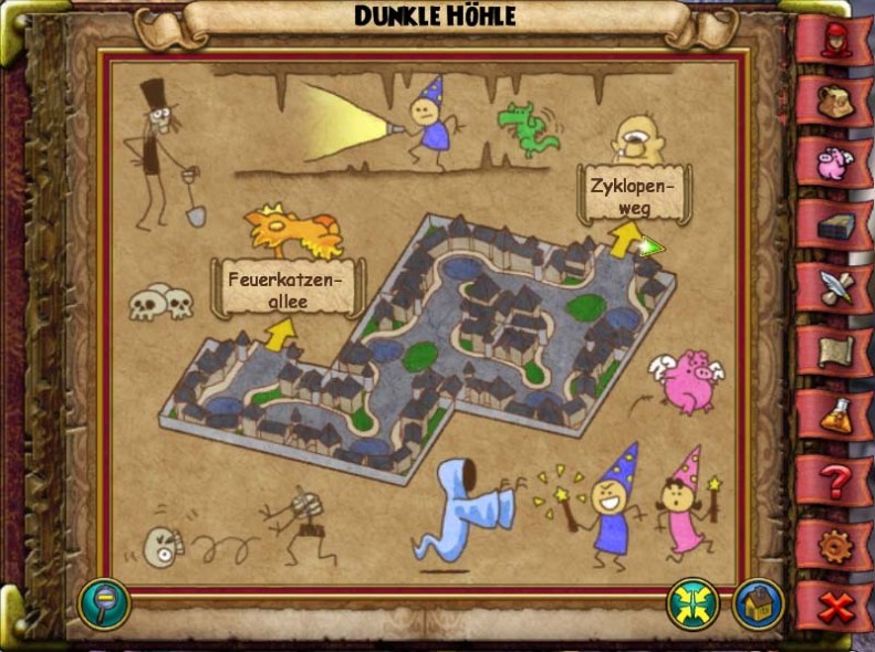 Dunkle Höhle dunkle höhle