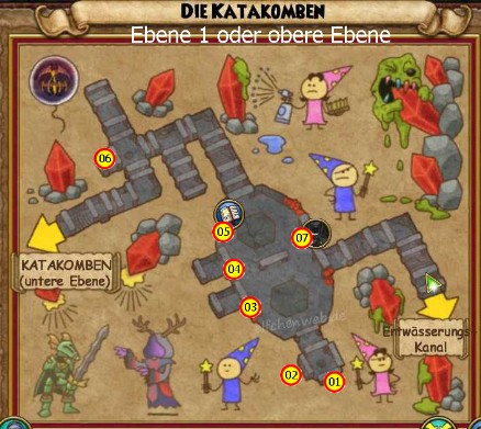 Katakomben Ebene 1 katakomben ebene 1