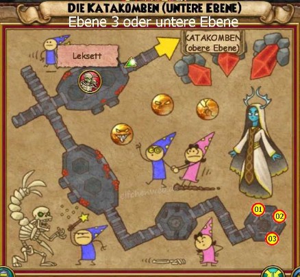 Katakomben untere Ebene Ebene 3 katakomben untere ebene ebene 3