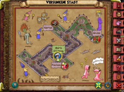 Versunkene Stadt versunkene Stadt